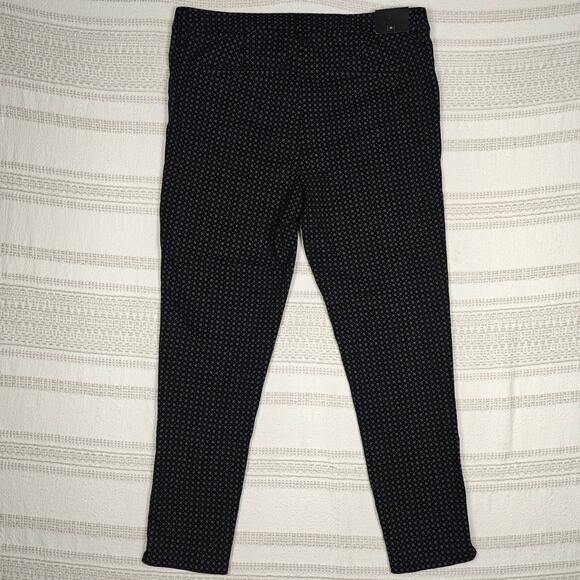 Tinsel Black Gray Print Skinny Pants Women’s Size 31 Stretch Work Career NWT - Picture 2 of 9